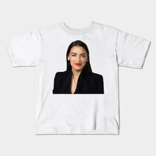 Alexandria Ocasio-Cortez Kids T-Shirt